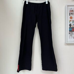 Prada Women Black Sweatpants